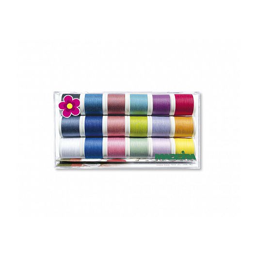 Набор ниток для шитья MADEIRA Aerofil №120, 18 шт. 400 м